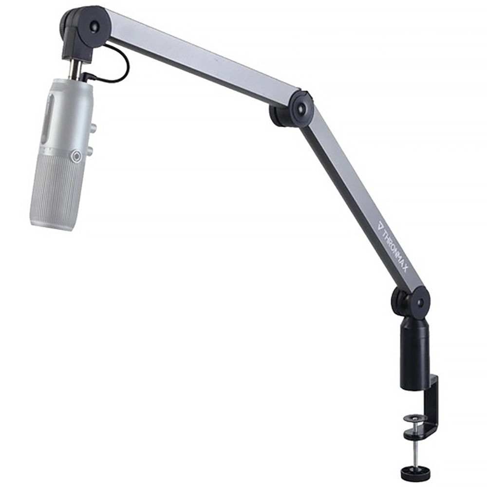THRONMAX S1 CASTER Boom Arm Stand (Build-in USB-C 3 meters), Dark Gray