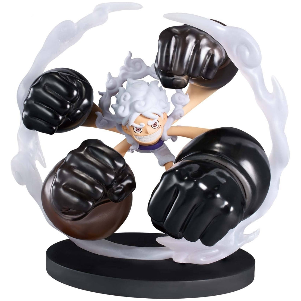 Bandai - One Piece World Collectable Figure Special Monkey D.Luffy Gear5-Gum-Gum Dawn Gatling