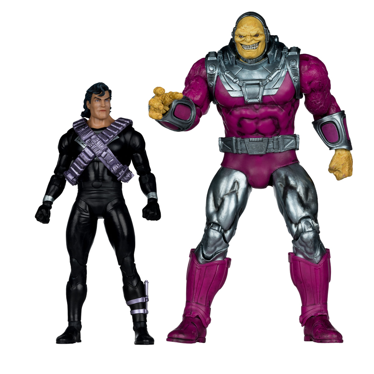 DC Multiverse Superman vs Mongul 2pk (Return of Superman) 7in Action Figure and Mega Figure McFarlane Toys