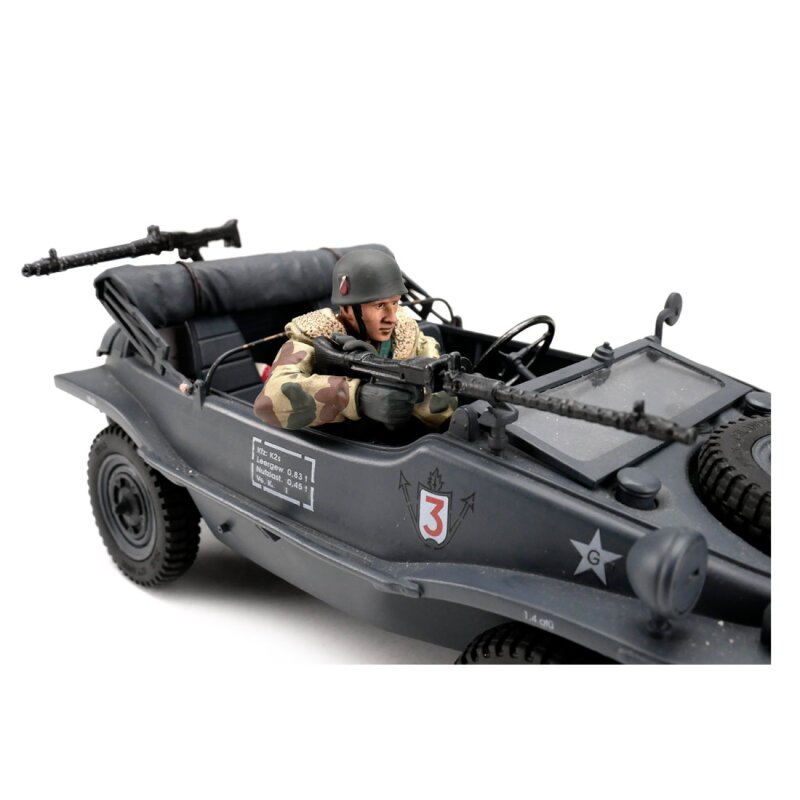 1/16 Figure Schwimmwagen Marksman Paratrooper Winter