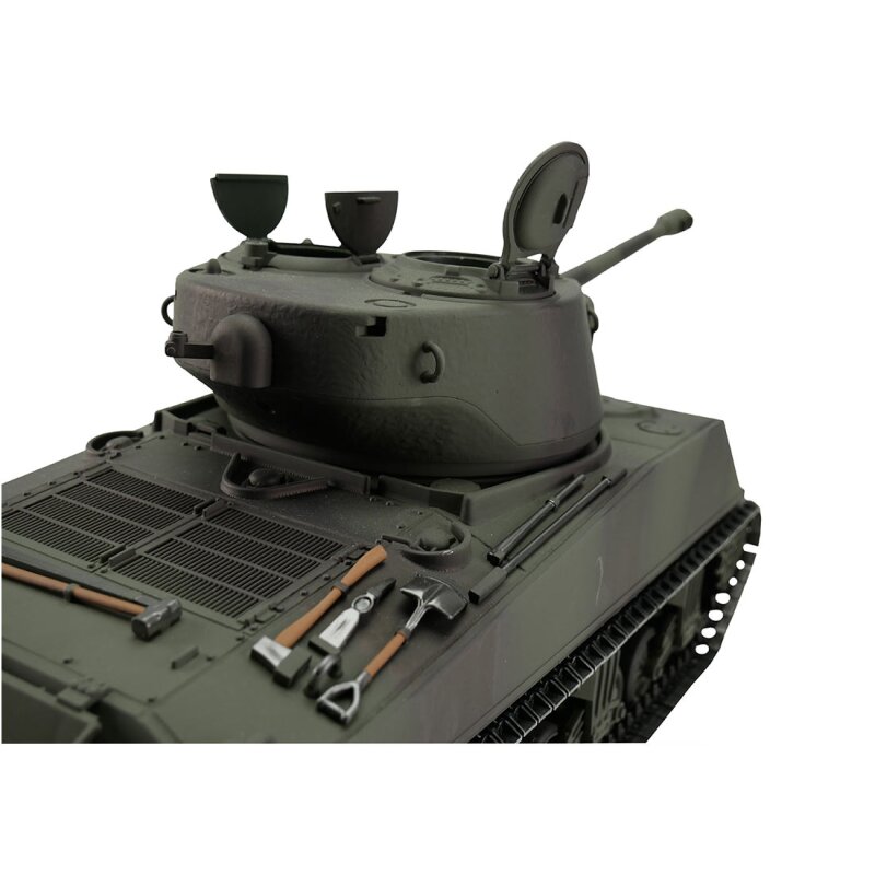 1/16 RC M4A3 Sherman 76mm camo IR Smoke
