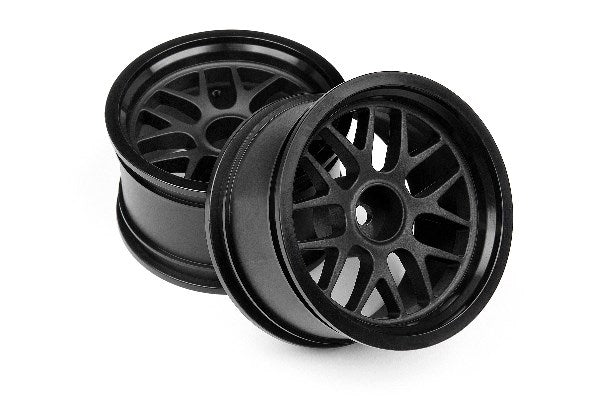 BBS Spoke Wheel 48X31mm Black (9mm Offset/2pcs)
