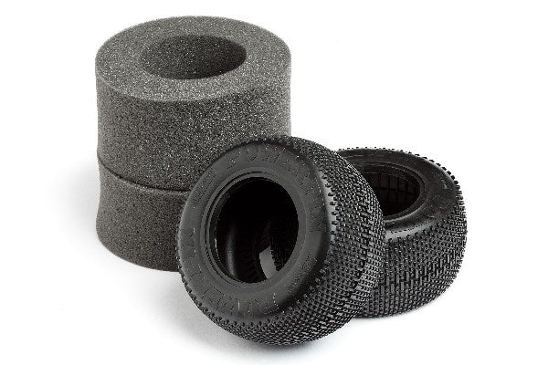 Powerpin 2.2 Inch Mt Tire (White/2Pcs)