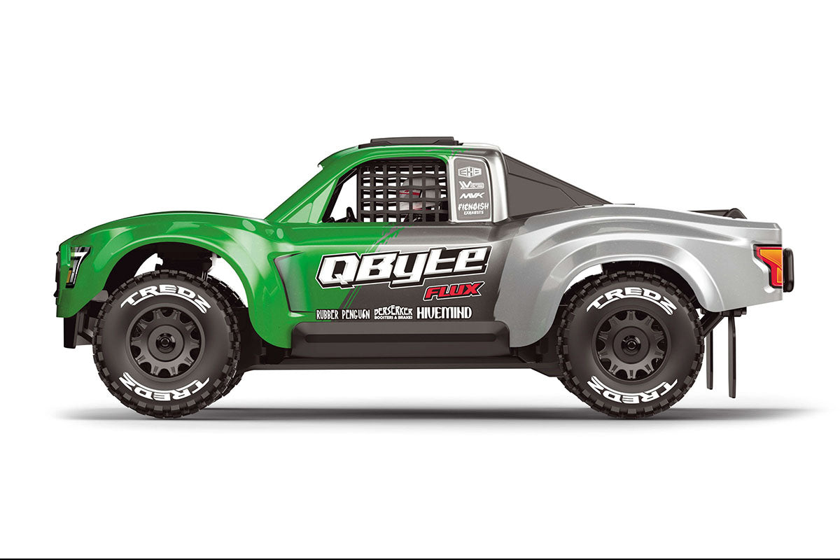 QByte SC Flux 1/12th SC Truck - Green