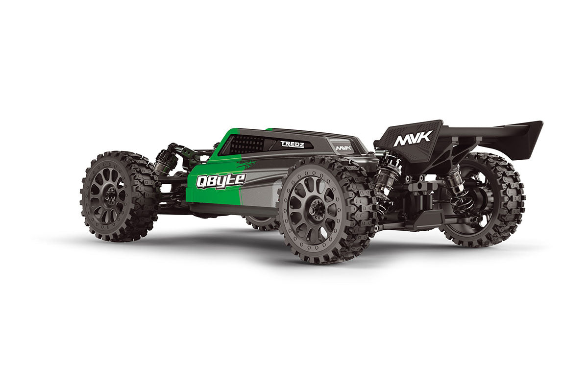 QByte XB Flux 1/12th Buggy - Green