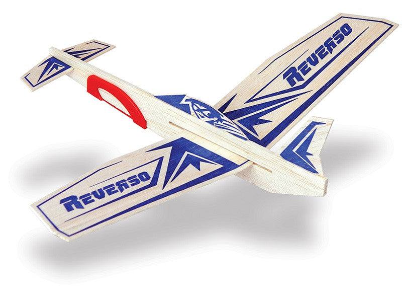 Reverso Balsa Glider Airplane - kaste flyver