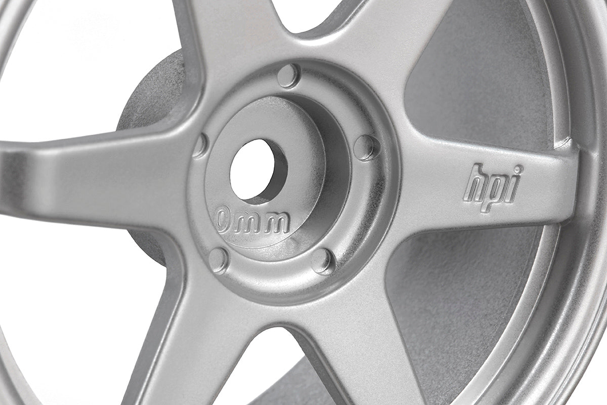 TE37 Wheel 26mm Matte Chrome (0mm Offset)