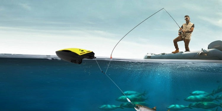 DEMO Remote-controlled boat for fishing - catch fish! Baiting 500 Fishing Boat - v2