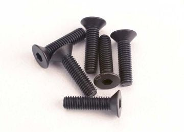 Traxxas 2552 Screws M3x12mm Countersunk Hex Socket (6)