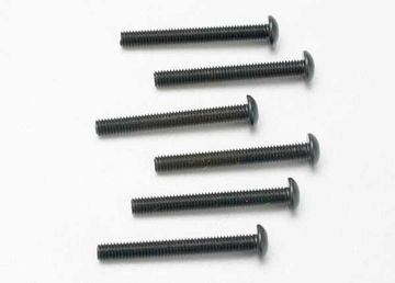 Traxxas 2581 Screws M3x25 Button-head Hex Socket (6)