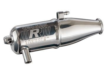Traxxas 5485 Tuned Pipe Aluminium Dual Chamber