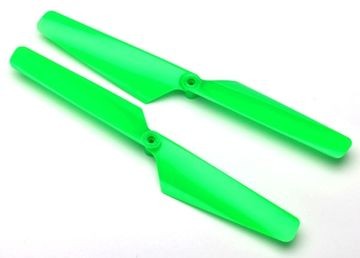 Traxxas 6631 Rotor Blade Set Green (2) Alias