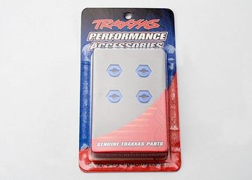 Traxxas 7154X Wheel Hex 8mm Alu Blue (4) 1/16