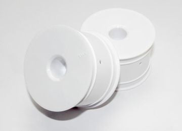 Traxxas 7171 Wheels Dished White 2.2'' (2)