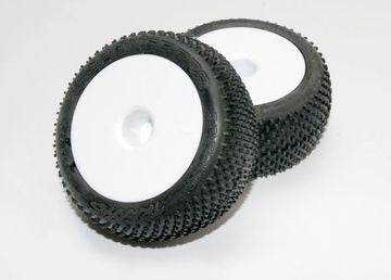 Traxxas 7175 Tires & Wheels Response Pro/Disk White 2.2" 1/16 (2)