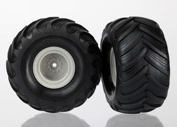 Traxxas 7265 Tires & Wheels Monster 1/16 (2)