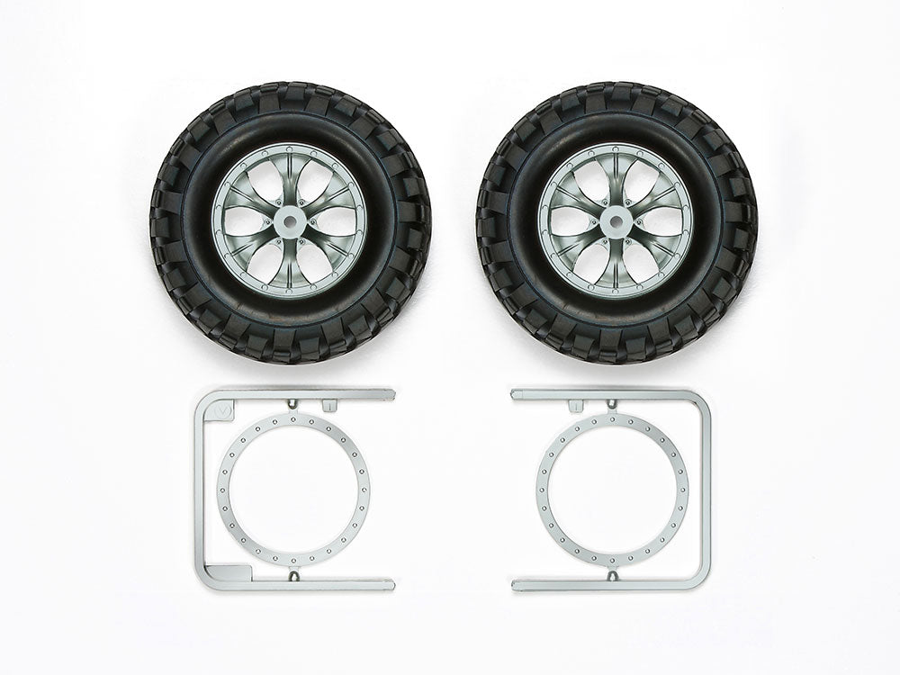 Rock Block Tires with 6- Spoke Wheels
