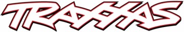 Traxxas 61661 Traxxas Cut-Out Vinyl Sticker White 203mm