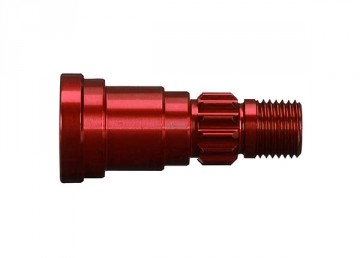 Traxxas 7768R Stub Axle Alu Red (for Driveshaft #7750X) X-Maxx, XRT