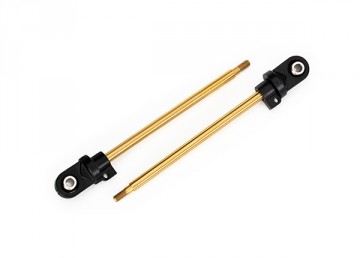 Traxxas 7763T Shock Shafts TiN-coated GTX #7761 (2) X-Maxx