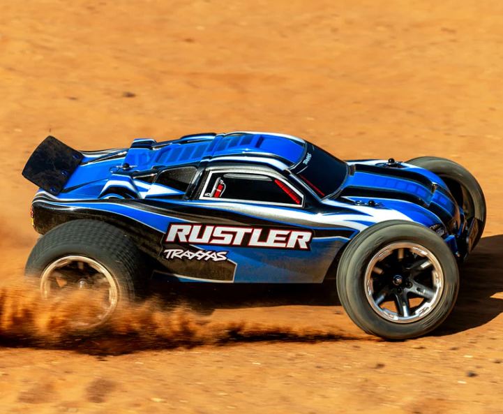 OFFER - Traxxas Rustler Stadium Truck w. battery and charger - 50 km/h!