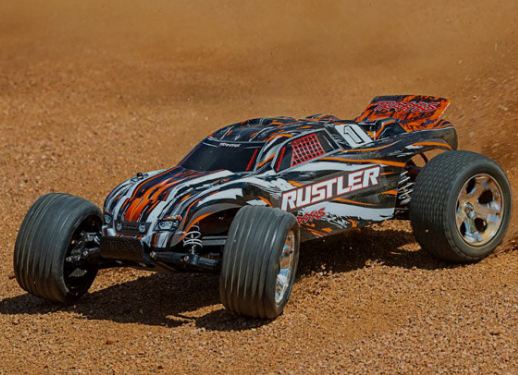 OFFER - Traxxas Rustler Stadium Truck w. battery and charger - 50 km/h!
