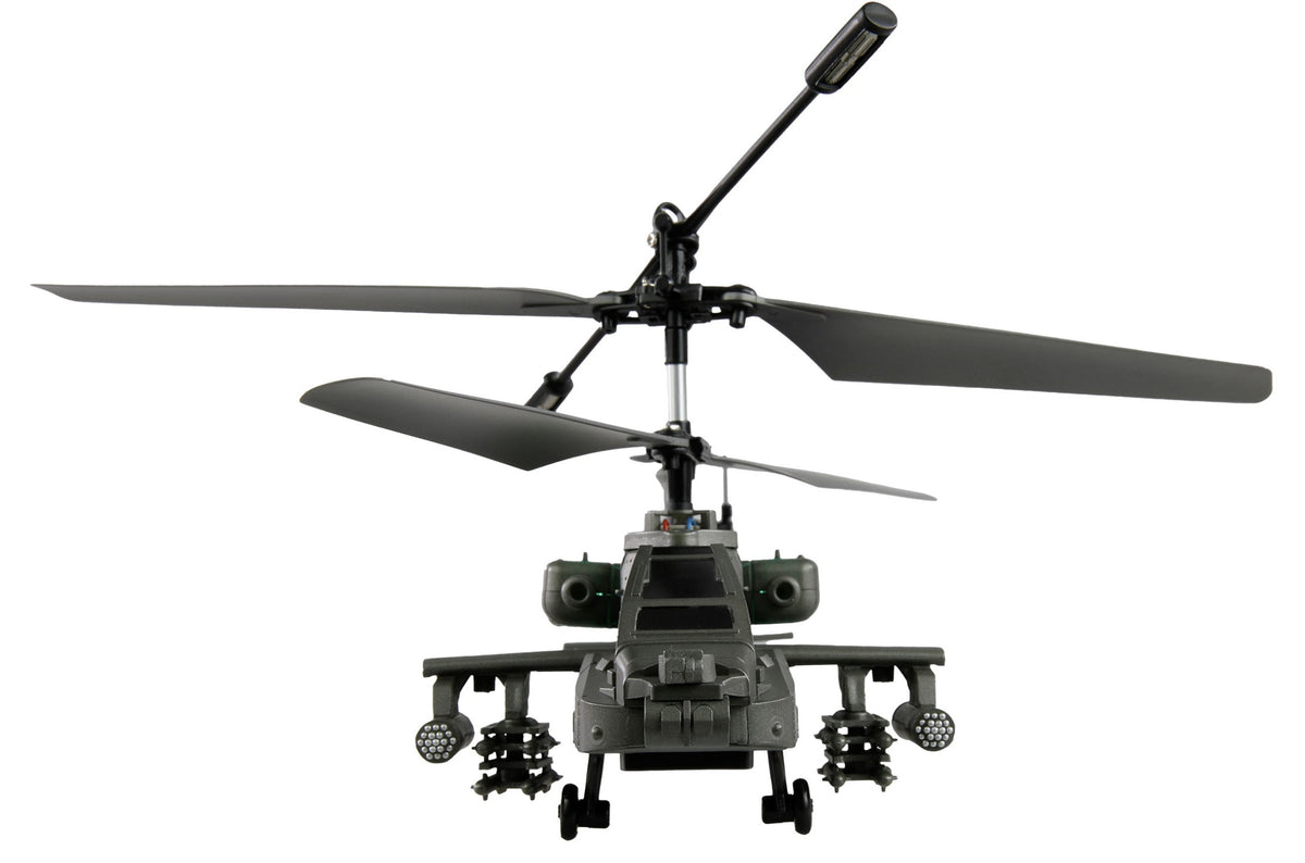 Remote-controlled Apache AH-64 Coaxial beginner helicopter – 3,5-channel RTF
