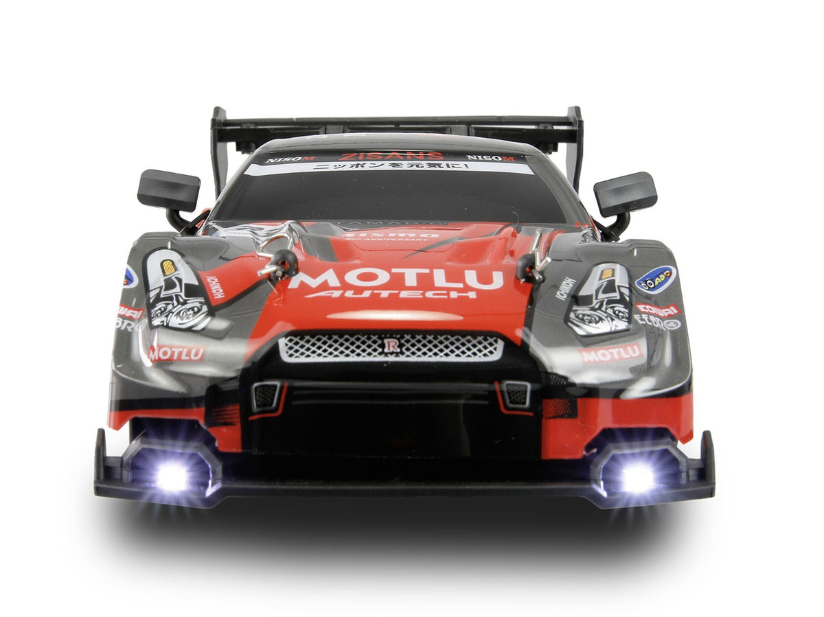 Fjernstyret Driftbil 1:24 – 4WD RTR med LED-lys - med ekstra dæk