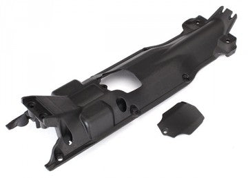 Traxxas 5637X Skidplate Transmission Black E-Revo