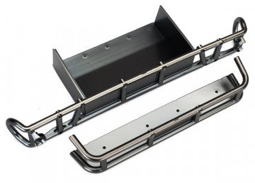Traxxas 8536X Bumper Rear Satin Black Chrome UDR
