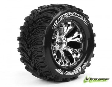 Tire & Wheel MT-CYCLONE 2,8" Chrome 1/2-Offset (2)