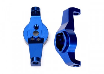 Traxxas 8232X Casterblock (Portal Drive) Alu Blue L+R (2) TRX-4/6