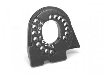 Traxxas 8290A Motor Mount Plate Alu Grey TRX-4/6