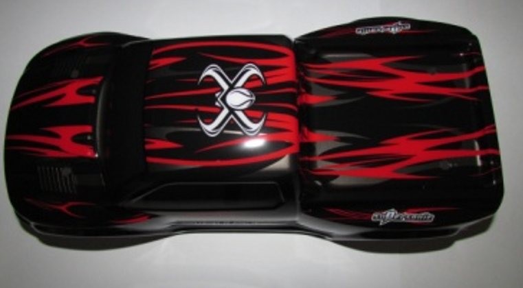 body shell, red