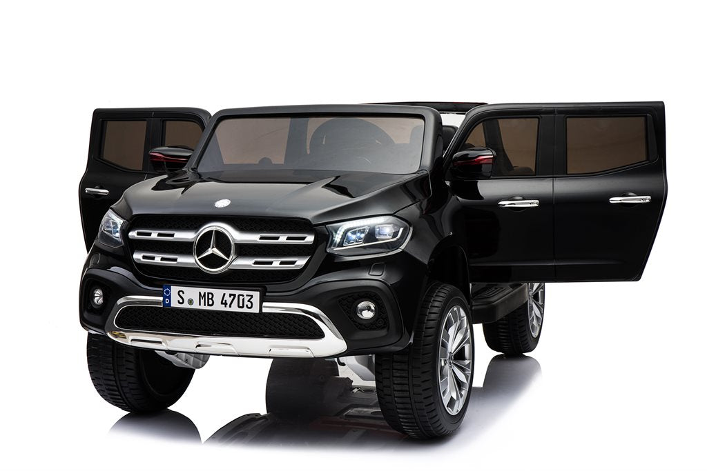 Mercedes X-Class Black 4WD – 4x12V Electric Car for Kids
