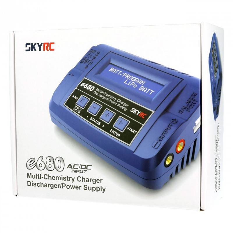 SkyRC e680 multitype lader/aflader