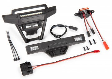 Traxxas 9095 LED Lights Front & Rear Bumper Complete Hoss 4x4
