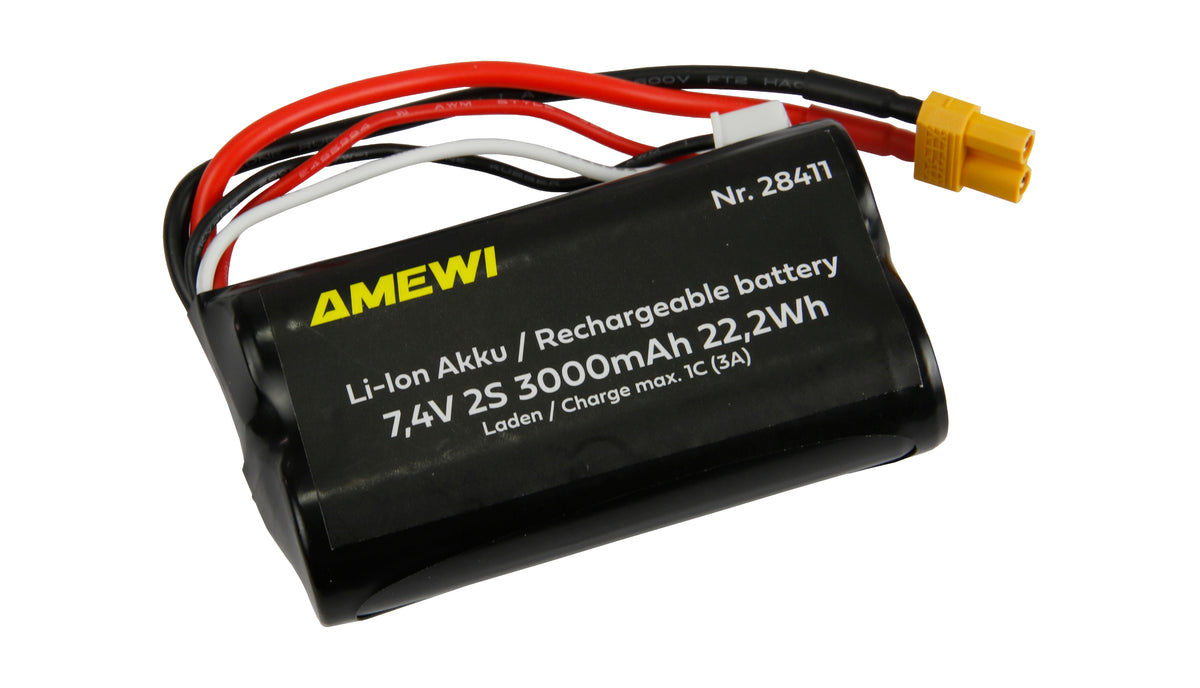 Li-Ion Battery 2S 7,4V 3000mAh XT30