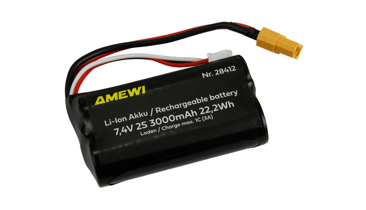 Li-Ion Battery 2S 7,4V 3000mAh XT60