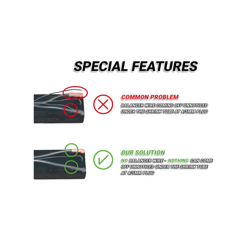 2S-Charging Wire - 35cm - 4mm XH | 4/5mm 2mm