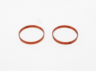 PN Racing Mini-Z Wheel Outer Lip for Front Wheel (2pcs Orange)