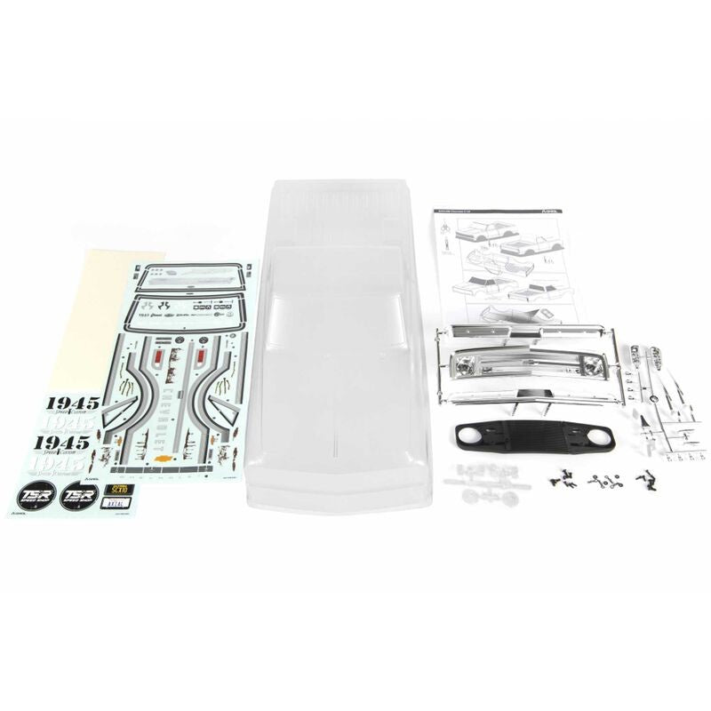 Axial 1967 Chevrolet C10 Body .04" Uncut, Clear: SCX10