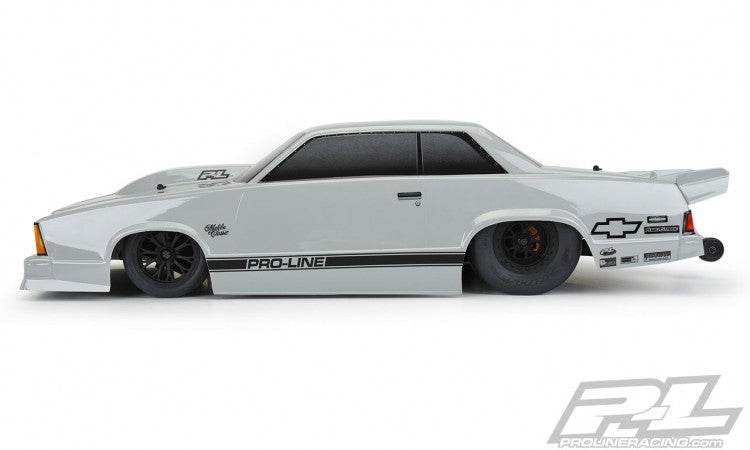 Proline Body 1978 Chevrolet Malibu Tough-Color (Grey) for Slash 2WD Drag Car