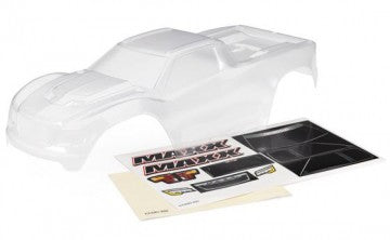 Traxxas 8918 Body Maxx (Long Wheelbase) Clear