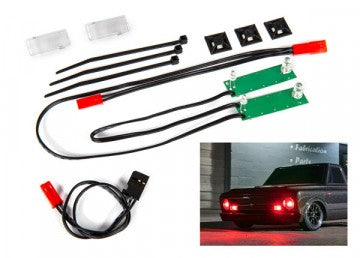 Traxxas 9496R LED Lights Front Set Red Chevrolet C10