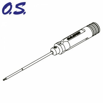 Hex Ball Wrench Driver 2.0mm O.S.SPEED