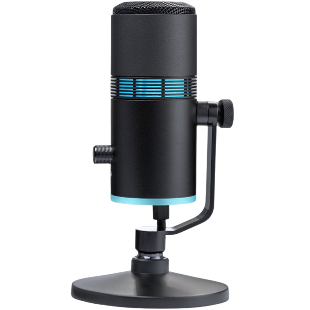 THRONMAX V8 Condenser RGB USB 96KHZ CAPSULE Microphone, Black