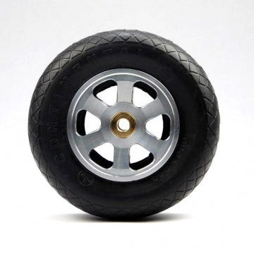 Robart 40138C614-11400 - Wheel 75mm (3) Aluminum 6-Spoke 1/4 Axle without Brake