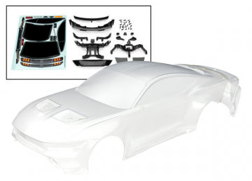 Traxxas 10511 Body Ford Mustang Clipless Complete Clear