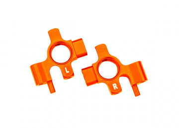 Traxxas 10537-ORNG Steering Block Alu Orange (2) 4-Tec Drift